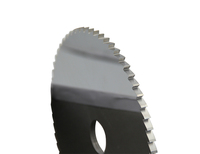Mata Gergaji Bundar KOVES A-Tooth Tungsten Carbide Lapisan Super Halus untuk Memotong Aluminium Fiber Glass Diameter 12-200mm 3-4 TPI OEM