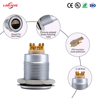Connecteurs auto-bloquants push-pull en laiton chromé LINKHIVE pour batteries automobiles, LED et PCB, 6A 10A, à connexion rapide