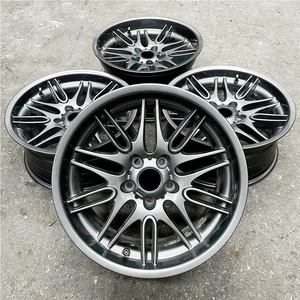 Rines de Aleación Estilo Legendario 65 5x120 de 18 Pulgadas en Negro Hipermetalizado para Automóviles de Pasajeros <span class=keywords><strong>BMW</strong></span> M5 M3 Serie 7 E28 E32 E34 E38 E39 - Product Image 1