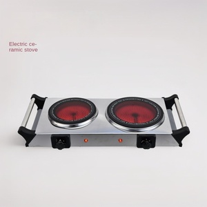 Table de cuisson à induction 2000W, norme européenne, 2 brûleurs, acier inoxydable, commerciale, portable, 24 pouces, écran LCD étanche, commande tactile - Product Image 5