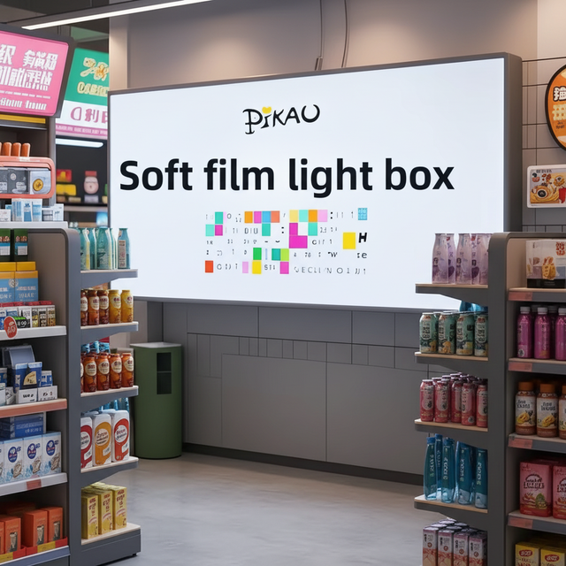 Custom Rectangle Ultra Slim Aluminum Alloy LED Light Box Indoor/Outdoor Advertising Displays Custom Brightness Weather Resistant