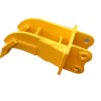 RIPPER À DENTS DOUBLE POUR MINI-EXCAVATRICE, ACCESSOIRE DE BRUITSURFACISATION DU SOL POUR EXCAVATRICES DE 0,6 À 1,8 TONNES, AVEC MOTEUR ET ROULEMENT, GARANTIE 1 AN