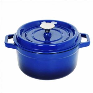 Nouvel ensemble de casseroles de cuisine émaillées personnalisées les plus vendues, batterie de cuisine en fonte émaillée antiadhésive en gros - Product Image 2