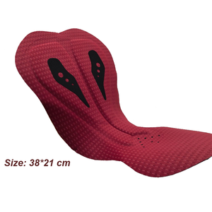 Accessoires vestimentaires : Coussinets en mousse perforée haute densité pour le cyclisme, coussinets en chamois italien pour shorts <span class=keywords><strong>de</strong></span> vélo - Product Image 2