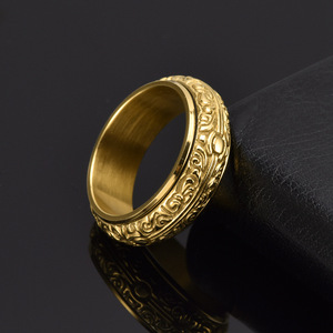 Bague sphérique astronomique rotative, bague cosmique <span class=keywords><strong>magique</strong></span> vintage hip hop en acier inoxydable, bijoux de mode pour hommes - Product Image 6
