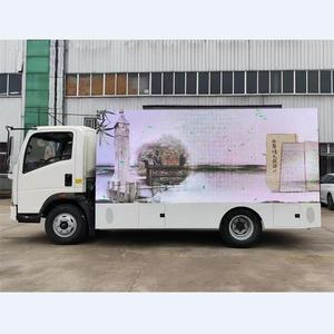 HOWO P4 P5 P6 Outdoor Seamless LED Display Box Truck Suppliers for Outdoor Advertising in Dubai - Product Image 4