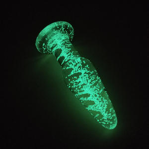 Masturbación Luminous Glass <span class=keywords><strong>Anal</strong></span> Wand Plug Juguetes sexuales para adultos Orgasm plug <span class=keywords><strong>Tapon</strong></span> <span class=keywords><strong>anal</strong></span> - Product Image 4