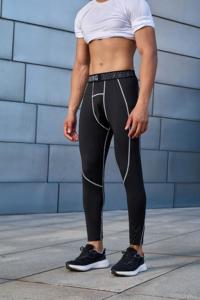 กางเกงกีฬาของผู้ชายกางเกงออกกำลังกายกางเกงวิ่งแฟชั่นโลโก้ออกแบบได้ตามต้องการ - Product Image 3