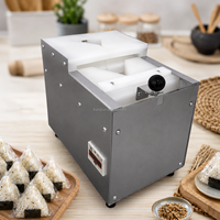 Machine à emballer les onigiri à prix d'usine, façonneuse de boulettes de riz triangulaires et enveloppeuse de nori, équipement de fabrication automatique