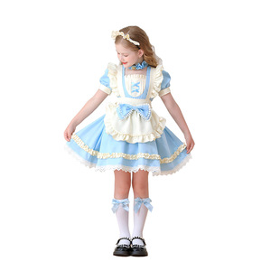 Vestido Lolita Vintage para Niñas, Estilo Colonial Pastoral, Traje para Fiestas y Actuaciones Infantiles - Product Image 3