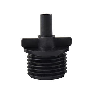 Boquilla de microaspersión de 6 mm, 6.5 mm, 7.5 mm con conector de extremo plano roscado, accesorio de riego por goteo para invernadero y huerto - Product Image 4