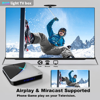 Amlogic S905x4 A95x F3 Android TV Box 8k 64bit 4gb 128gb con Control Remoto, Android TV Box Económico