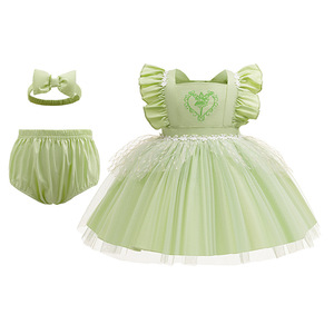 Halloween Toddler Princess <strong>Headband</strong> + Jumpsuit Underpants Clothing Set Snow <strong>White</strong> Sofia Mermaid Infant Romper <strong>Baby</strong> Girl Clothes - Product Image 6