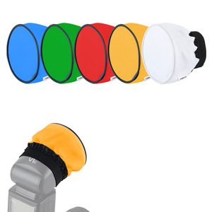 Godox Circular <b>Flash</b> Diffuser 90mm RGB Plastic Portable <b>Lighting</b> Accessory - Product Image 4