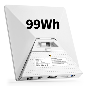 แบตเตอรี่สำรอง Starlink Mini สำหรับการตั้งแคมป์ การเดินทางแบบออฟกริด 99Wh 27500mAh ช่องเสียบ USB-C  หน้าจอ LCD พาวเวอร์แบงค์ OEM - Product Image 2