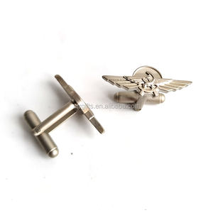 Nieuwigheid Vleugels Vorm Cccp De Ussr Manchet Knoppen Manchetknopen Voor Airline <span class=keywords><strong>Pilot</strong></span> - Product Image 2