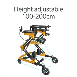 Lower Limb Rehabilitation Upright Walker Assisted Standing Training Mobility Walking Aids Gait <b>Trainer</b> for Cerebral Palsy People - Product Image 1