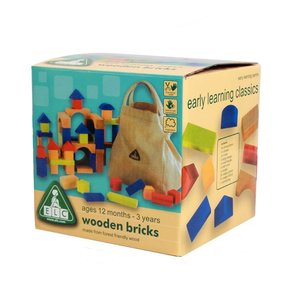 HY Blocchi di Costruzione in <span class=keywords><strong>Legno</strong></span> Massiccio, 100 Pezzi, Gioco Educativo Digitale per Bambini di 2-3-4 Anni - Product Image 1