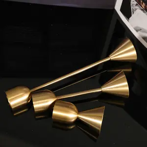 Hot Selling Gold Candle Holder Brass Table Candlesticks For Home Wedding Party Decoration