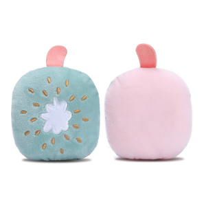 Cute Fruit Crinkle Paper <strong>Catnip</strong> Cat Chew Stuffed Eco-friendly Customizable Plush Toy Set Factory Price Pet Squeak Toys - Product Image 4