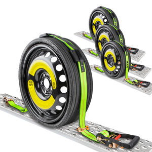 สายรัดแบบรัด 3 จุด ความแข็งแรงสูง 5000 กก. ขนาด 2 นิ้ว ทำจากโพลีเอสเตอร์ พร้อมตะขอรูปตัว J แบบหมุนได้ เพื่อการควบคุมสินค้าอย่างมีประสิทธิภาพ - Product Image 4