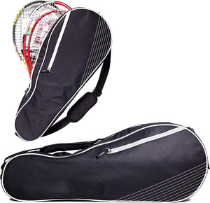 Échantillon gratuit - Sac à dos de tennis/pickleball Jiayuan en PVC imperméable de grande taille pour femmes et hommes - Contient 4 raquettes - Compartiment pour chaussures - 30-40L - Product Image 4