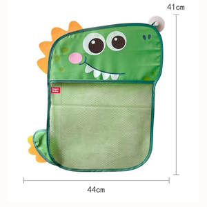 Dinosaur Animal Baby Bath <strong>Toys</strong> Organizer Kids Tidy Storage <strong>Suction</strong> Bathroom Bathtub Doll Hanging Bag Basket Mesh Bag Water <strong>Toys</strong> - Product Image 5