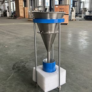 Testador solto de densidade em massa, para sujeira, construção em pó, funil, testador de densidade em massa para tela de aço inoxidável - Product Image 2
