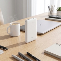 Powerbank 5000mah baterai Li kapasitas tinggi Power Bank Lithium portabel grosir kompatibel 5000 Power Bank Mini