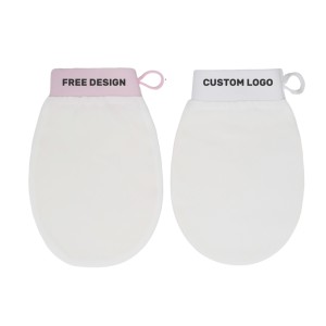 Guanto Esfoliante in Seta per Spa, Bagno, Corpo e Viso, Manopola a Doppio Lato per Doccia, Scrub Corpo Loofah, Manopola Viso 100% Seta Grezza - Product Image 6