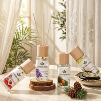 Coffret cadeau diffuseur à bâtonnets Chape 30ml, diffuseur à bâtonnets personnalisé, parfum d'ambiance pour la maison, diffuseur à bâtonnets design