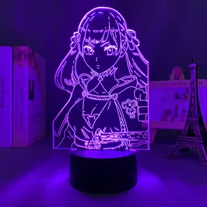 โคมไฟ Led 3d Anime Black Clover Asta,โคมไฟกลางคืนอะคริลิคไฟกลางคืนมังงะสำหรับตกแต่งห้องนอนของขวัญวันเกิดห้องของขวัญวันเกิด
