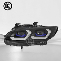 Faro Delantero LED LS para Serie 3 E92 2006-2009, 12V 6000K, ABS, Nuevo, Conexión Directa, Mayor Brillo