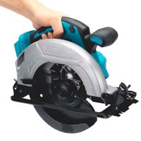 Scie circulaire électrique multifonctionnelle 21V de 7 pouces, machine à découper le bois haute puissance, scie circulaire sans balais portable pour le travail du bois