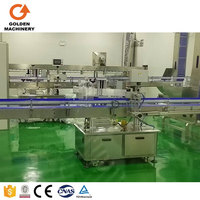 Machine d'étiquetage à colle thermofusible de type linéaire Bopp, machine d'étiquetage rotative à grande vitesse OPP, étiqueteuse rotative pour bouteilles d'eau en PET