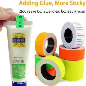 <span class=keywords><strong>Étiquette</strong></span>s de prix pour supermarché, 500 pièces/rouleau, 12x21mm, autocollantes, <span class=keywords><strong>étiquette</strong></span>s de prix personnalisables, prix inscriptibles pour les produits d'épicerie - Product Image 3