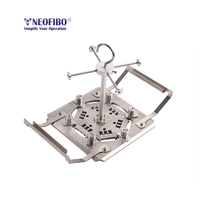 FA Fiber Array Holder Jig 6 Support à ressort Jig FAU Grind Cable Grinding Puck Fiber Optic Polishing Fixture