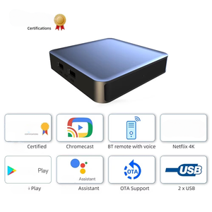 Nuevo Android TV Box GD2 Certificado, 2Gb+32Gb, 4K HDR, ARM Quad Core de 64 bits, Corte x-A35, RAM LPDDR4, Precio de Fábrica - Product Image 3