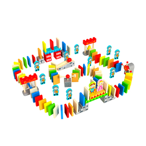 Ensemble de blocs de construction en bois éducatifs classiques TOOKY TOY 50 pièces pour les tout-petits - Product Image 6