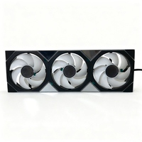Ventilateur ARGB 120 mm pour boîtier PC, ventilateur de refroidissement PWM 4 broches pour ordinateur de bureau, ventilateurs de boîtier de processeur RGB synchronisés et adressables