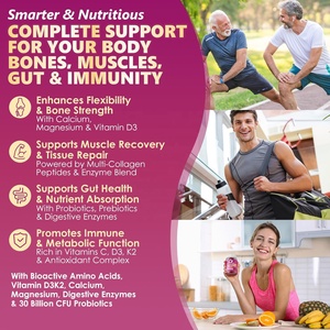 Gomitas de Colágeno Múltiple 3000mg con Biotina, Vitamina C y E, Péptidos Hidrolizados Tipo I, II, III, V, <span class=keywords><strong>X</strong></span>, Suplemento para el Bienestar de la Piel, Cabello y Uñas - Product Image 2