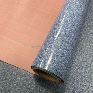 Rouleau de moquette plastique antidérapante d'intérieur, épaisseur 0,45 mm, prix usine, revêtement de sol commercial en vinyle PVC coloré pour hôpital - Product Image 5