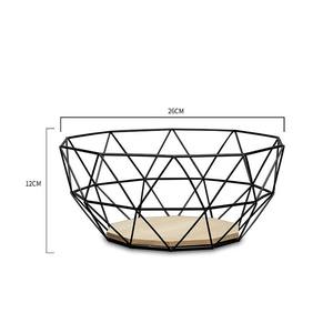 Panier de rangement en métal tressé sur mesure pour cuisine, œufs, aliments et fruits, avec cadre en fer – Tendance 2026, vente en gros - Product Image 6