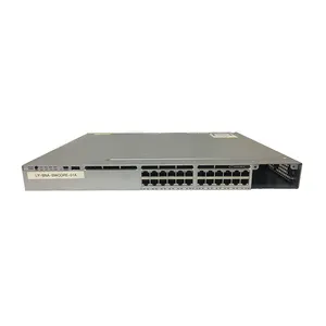 used 3850 series 24 ports LAN Ba se stack able switch WS-C3850-24T-S