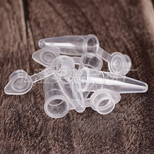 Hongbolai Centrifuge <b>Tubes</b> 0.2ml PP <b>Plastic</b> Bullet Shape With Graduations For Lab Use - Product Image 1