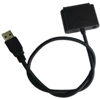 Fabricación de fábrica Venta caliente Dual USB 2,0 a 2,5 "Cable adaptador de disco duro SATA-Convertidor SATA a USB 2,0 para SSD/HDD