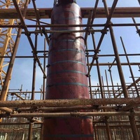 Coffrage de colonne circulaire en béton moule rond léger