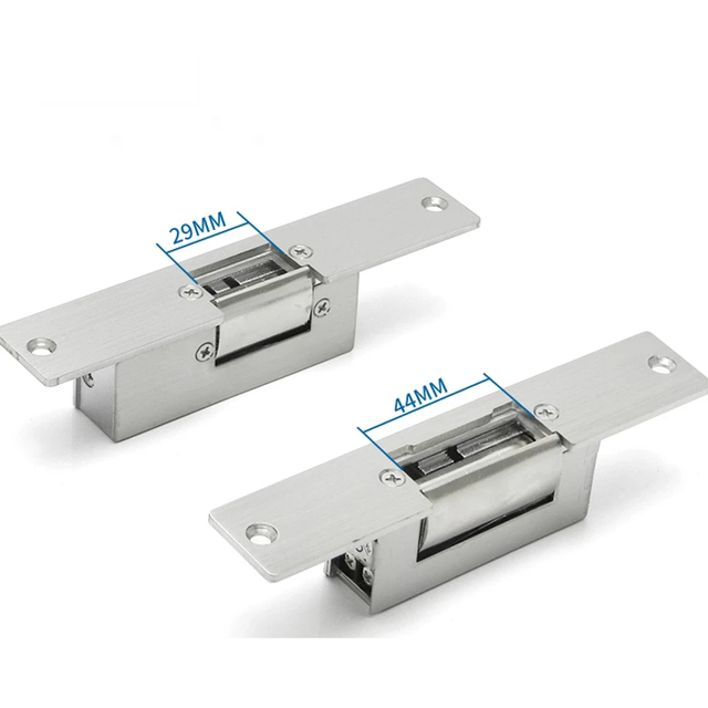 Electric Strike Door Lock Electronic for Access Control System New Fail Secure Stainless Door 12V DC Fail-Secure NO Locks