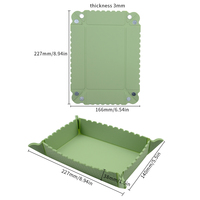 Plateau à collation pliable en silicone, bol de pique-nique magnétique portable, assiette de camping, plateau à fruits pour l'extérieur, sans BPA, vente en gros