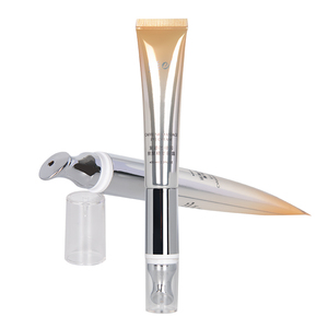 20ml di plastica in alluminio oro spremere vuoto in lega di zinco metallo applicatore vibrante occhi crema tubo 19mm diametro PP Cap cosmetici - Product Image 2
